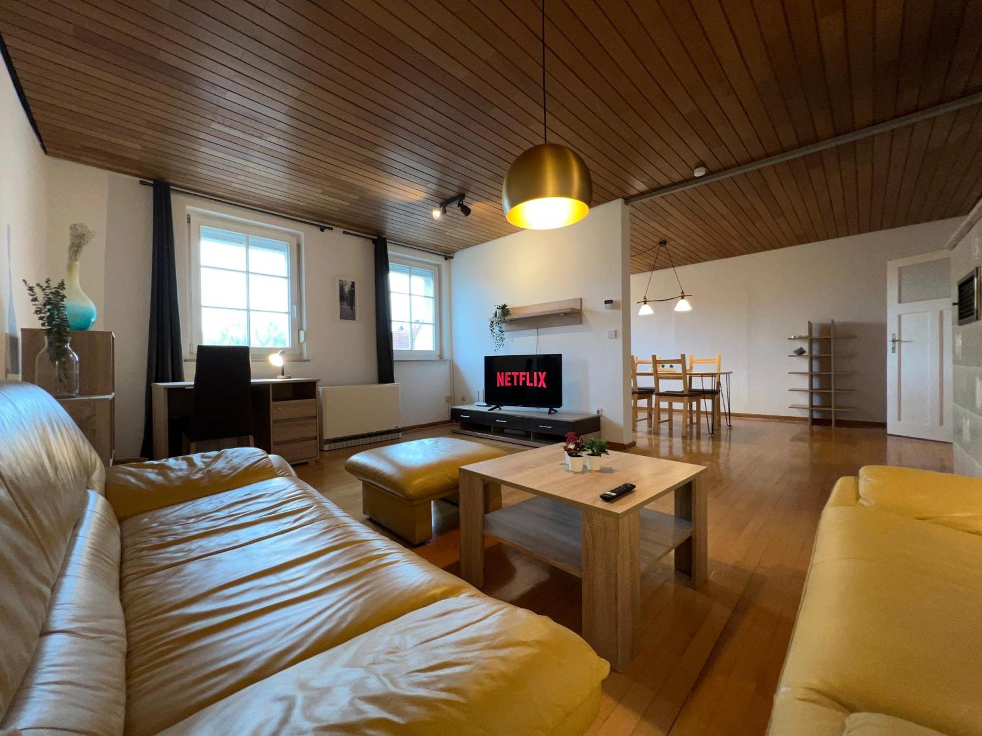 Uebernachten In Grosser Maisonette-Wohnung By Rabe Karlsruhe Eksteriør bilde
