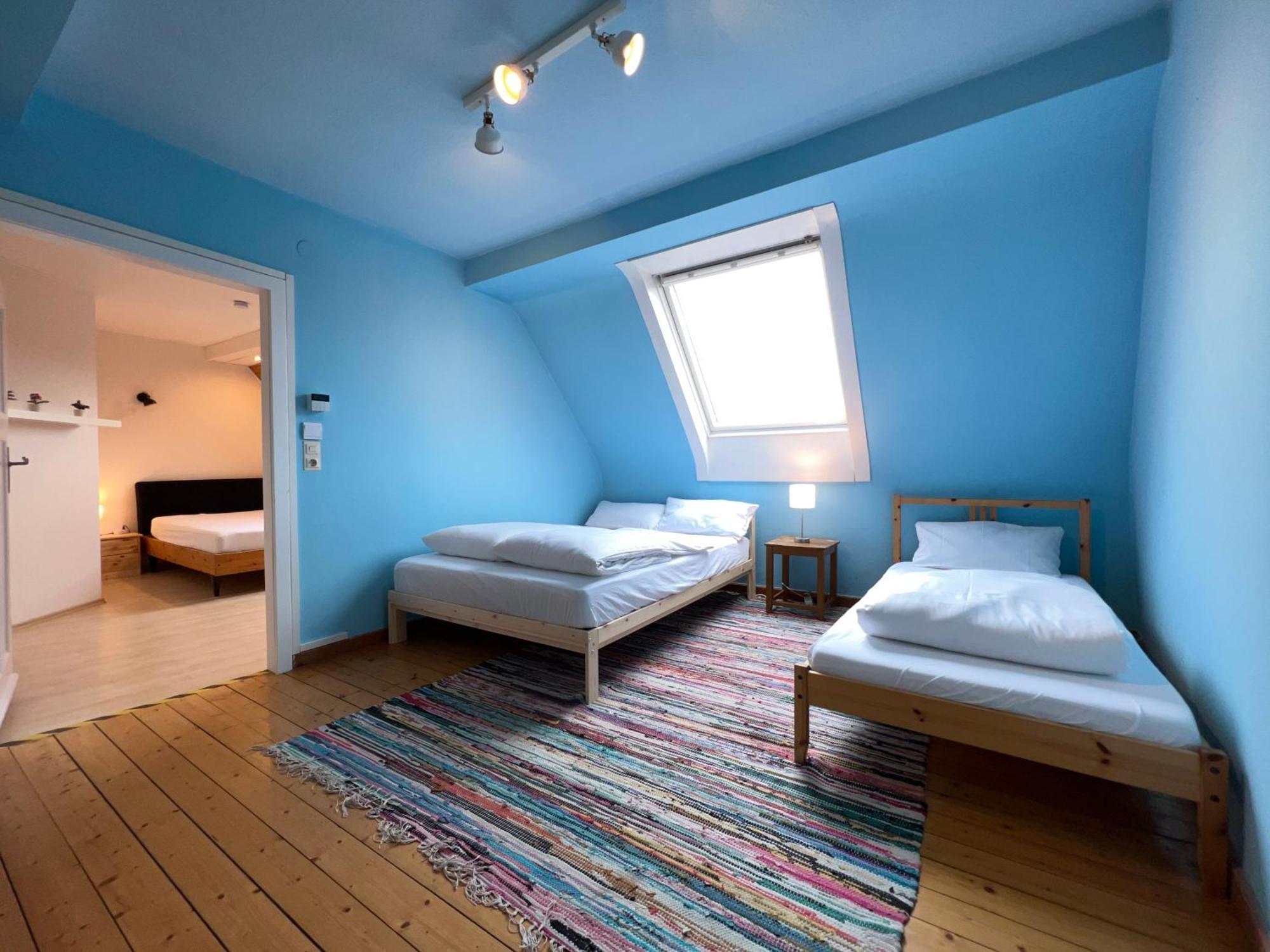 Uebernachten In Grosser Maisonette-Wohnung By Rabe Karlsruhe Eksteriør bilde