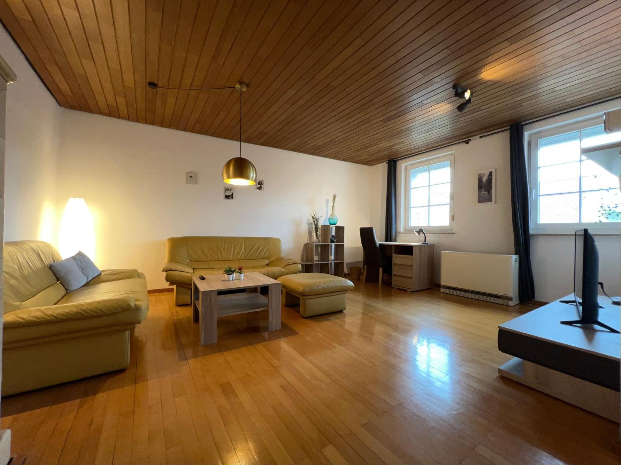 Uebernachten In Grosser Maisonette-Wohnung By Rabe Karlsruhe Eksteriør bilde
